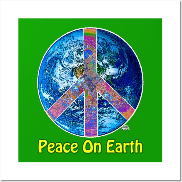 Peace On Earth Wall Art by JEAndersonArt